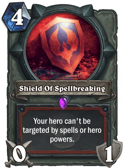 No More Pyroblast To The Face [epic Warrior "weapon"] - Skull Of Gul Dan Hearthstone (400x550), Png Download