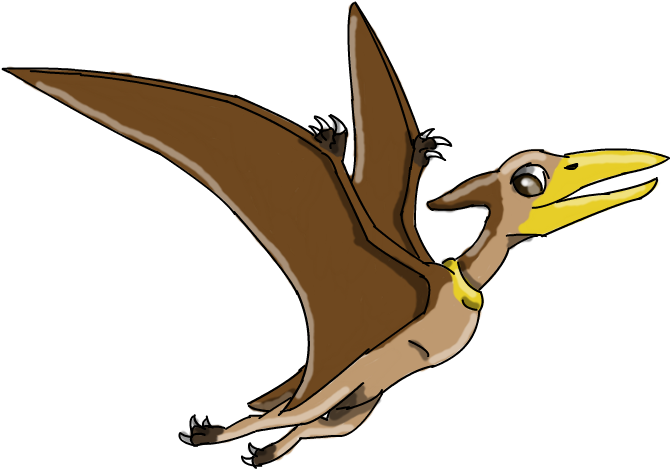 Pterosaurs Png Clipart - Pterodactyl Land Before Time Png (690x517), Png Download