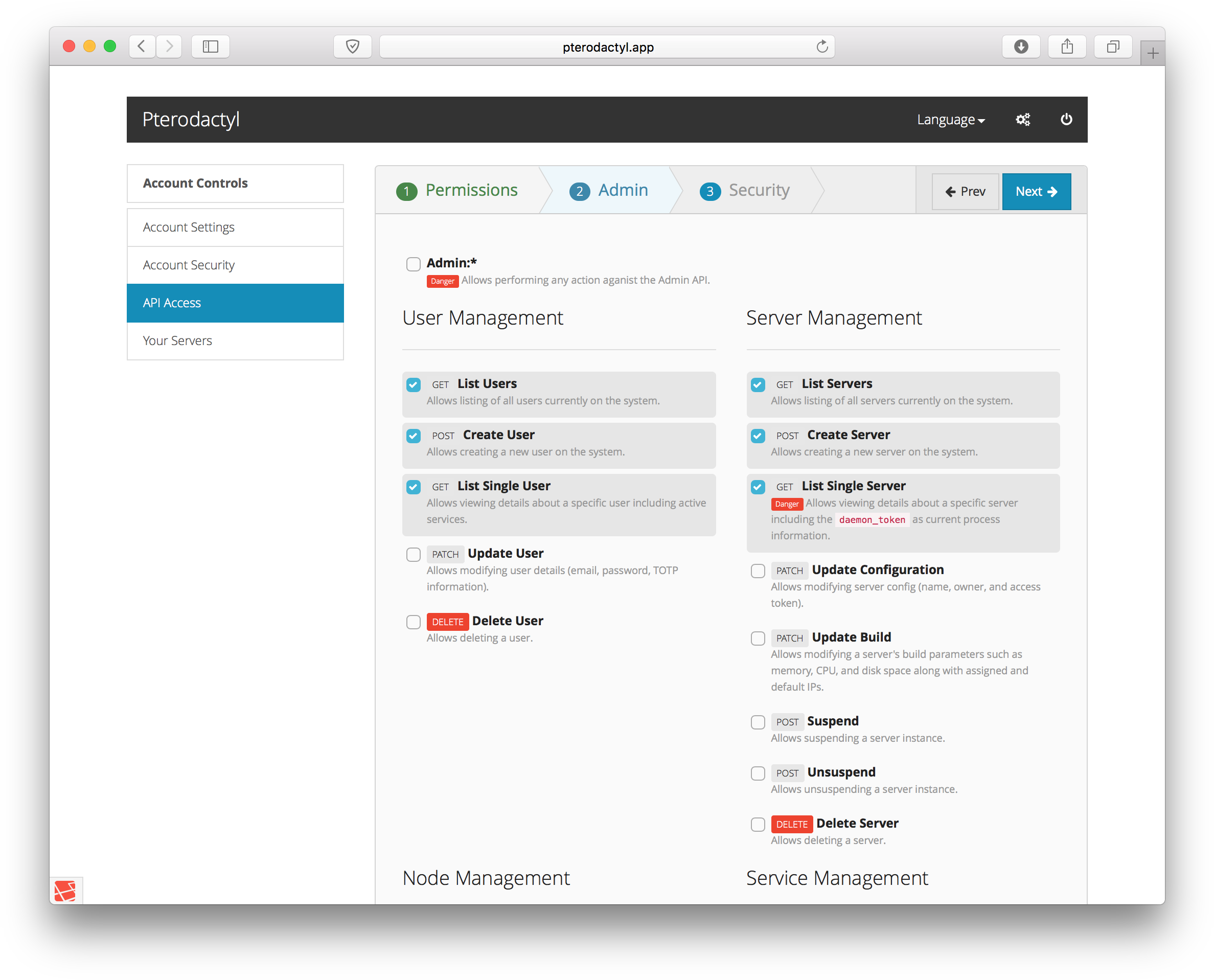 Http - //static - S3 - Pterodactyl - Io/v5/api Controls - Telerik Platform (2406x1940), Png Download