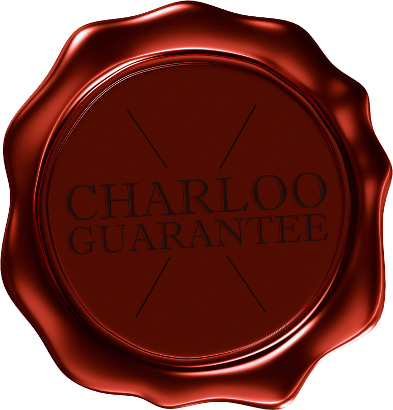 Charloo Guarantee Seal Red - Circle (770x802), Png Download