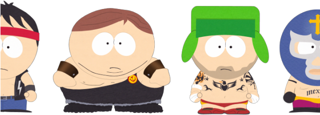 Wrestler Clipart South Park - Wrestling (640x480), Png Download