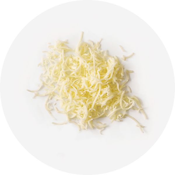 Aged Cheddar Cheese - Shredded Cheese Circle (600x600), Png Download