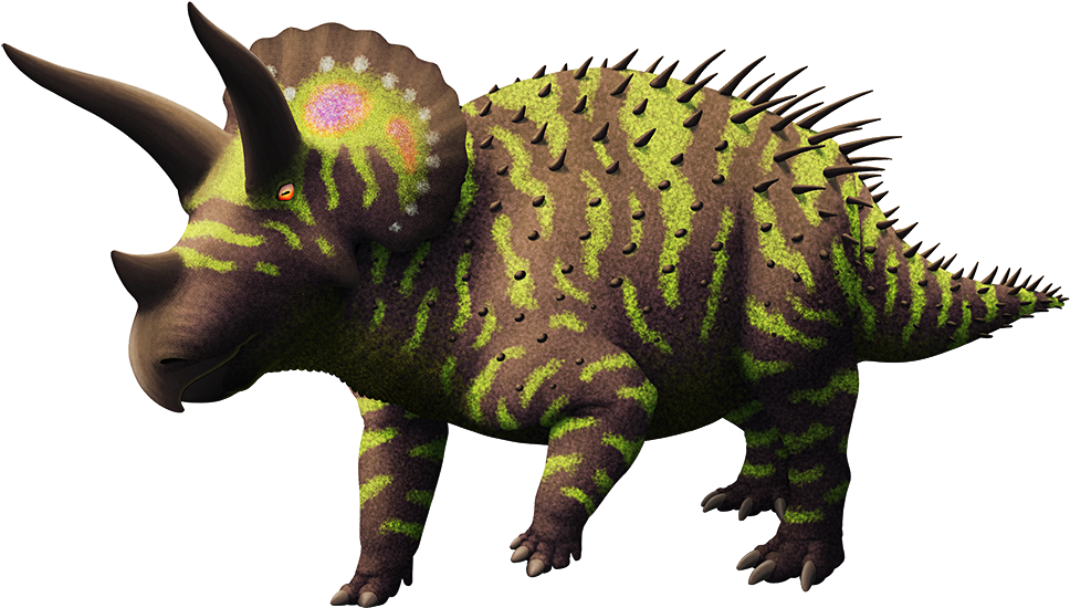 Triceratops Clipart Transparent - Horned Dinosaurs (1000x591), Png Download