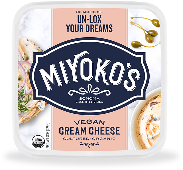 Unlox Your Dreams - Miyoko's Cream Cheese (720x618), Png Download