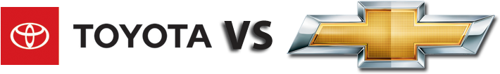 Putting The 2017 Camry And Malibu Models Head To Head - Toyota And Chevrolet (720x288), Png Download