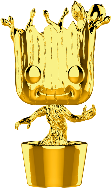 Fortnite Skull Trooper - Chrome Groot Pop (460x770), Png Download