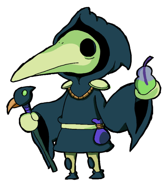Shovel Knight Plague Knight By Guuguuguu-d96moxt - Shovel Knight Plague Knight (600x667), Png Download