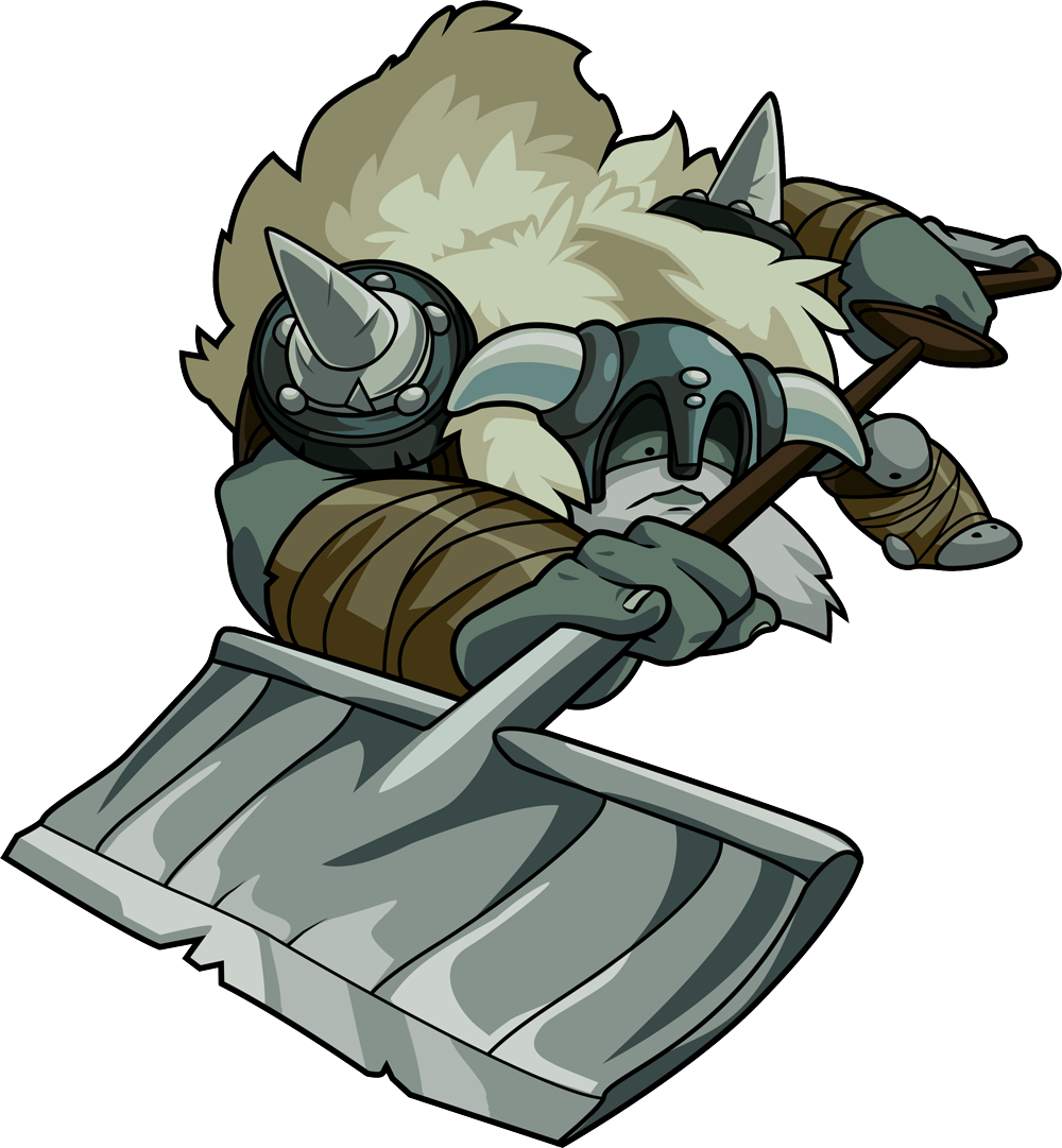 Undefined - Shovel Knight Ice Knight (1000x1081), Png Download