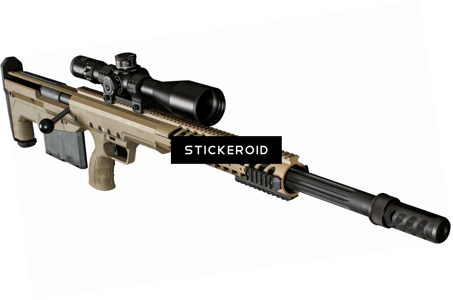 Sniper Rifle Weapons - Portable Network Graphics (1471x974), Png Download