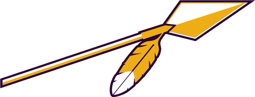 Gold Purple Spear Image - Spear Clipart (1011x490), Png Download