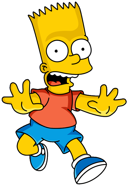 Bart Simpson - Simpson Png (447x650), Png Download