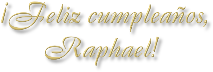 Nuestro Sitio Web Te Felicita Con Tu Cumpleaños De - Feliz Cumpleaños Raphael (833x280), Png Download