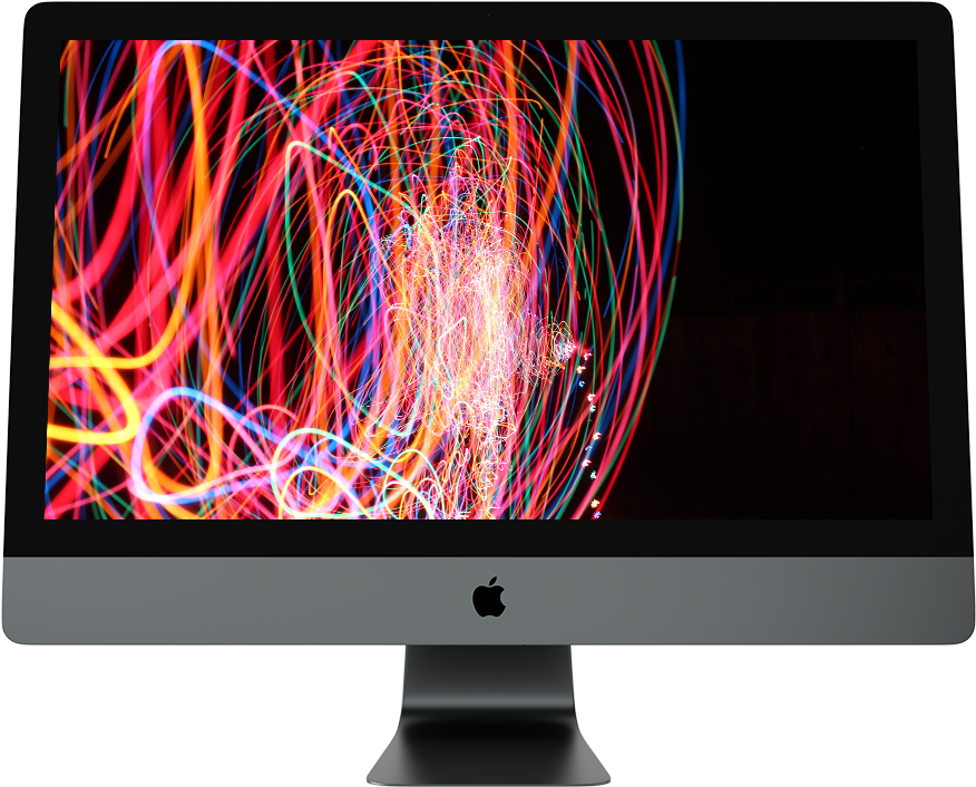27" Imac Pro "8-core" - Psychic (1020x850), Png Download
