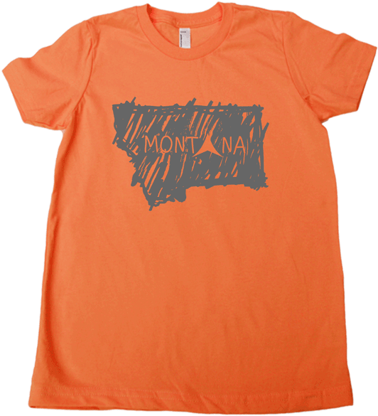 Montana T Shirts (672x800), Png Download