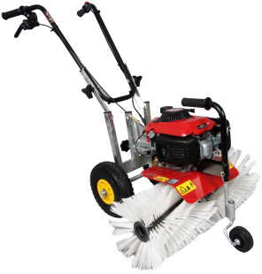 Henko 670 Rotation Brush Machine - Lawn Mower (500x333), Png Download