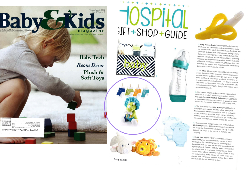 Baby And Kids Tricerasocks Plush Plus Socks For Baby (1000x685), Png Download