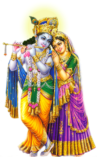Radha Krishna Png Image - Radha Krishna Images Png (400x632), Png Download