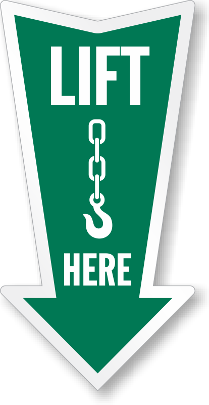 Zoom, Price, Buy - Lift Here Stickers (414x800), Png Download