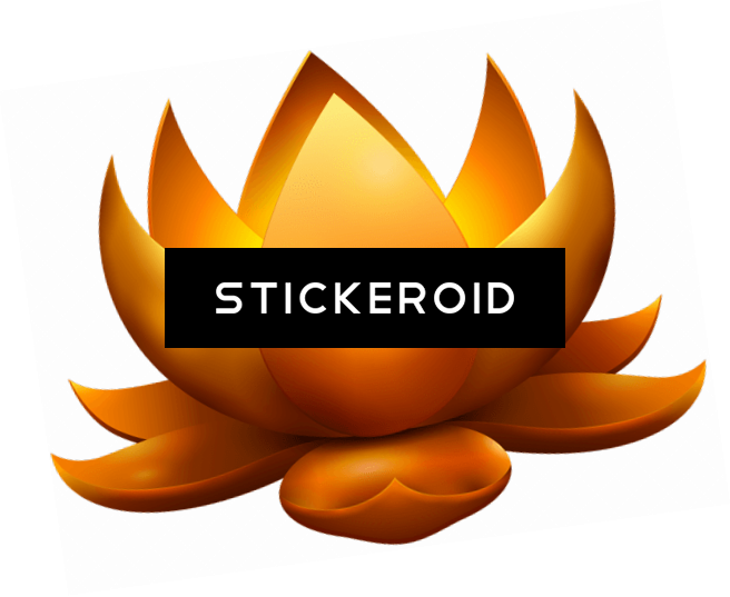 Gold Lotus Diwali - Buddhism (656x537), Png Download