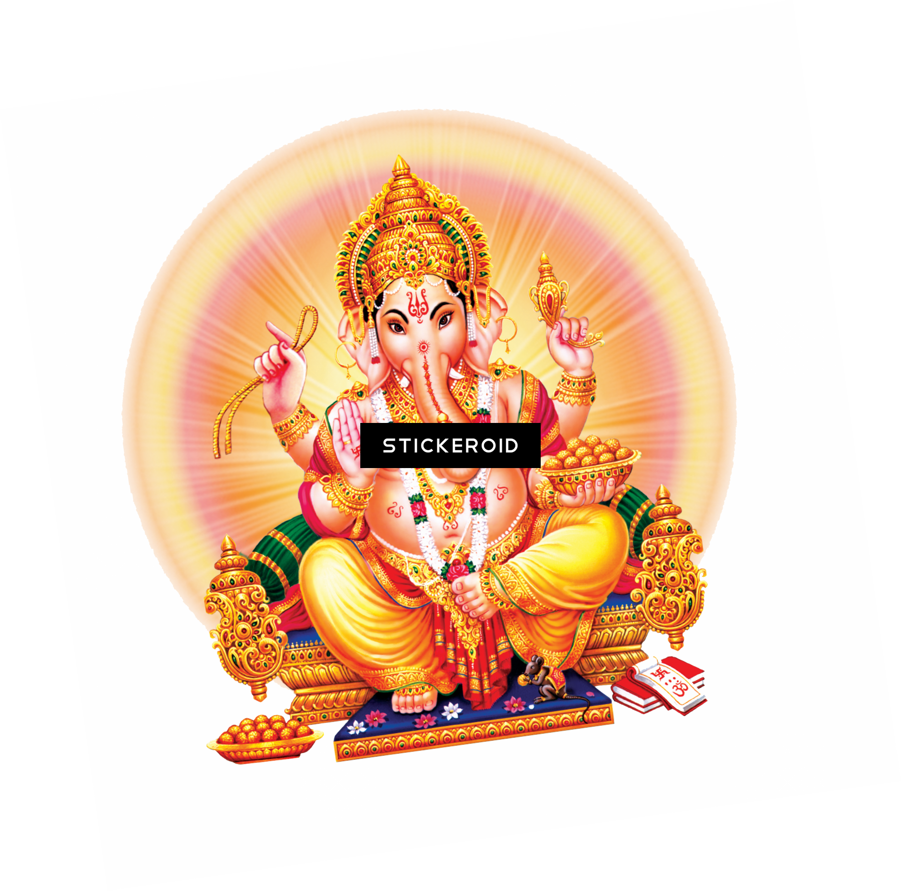 Sri Ganesh - Ganesh Chaturthi 2018 Usa (1798x1778), Png Download