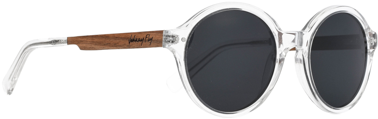 Longitude Stacked Wood Sunglasses - Longitude (1400x1400), Png Download
