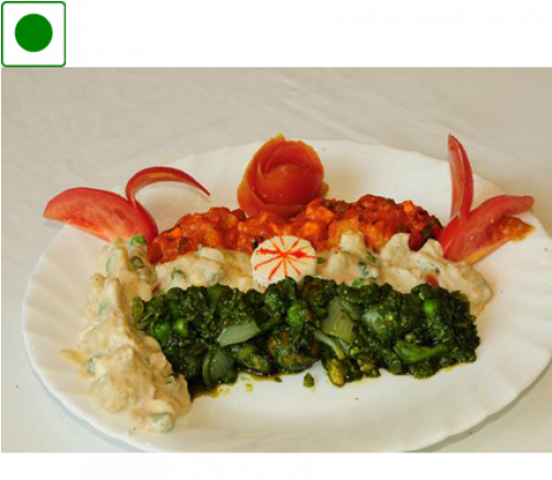 Veg Tiranaga - Veg Tiranga (500x500), Png Download