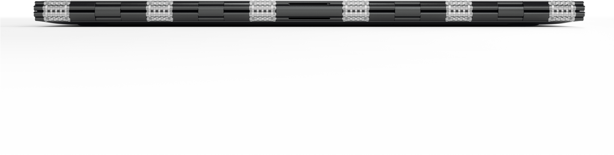12 Yoga 910 14 Inch Tour Shot Back Gunmetal 2017 02 - Panasonic Sc Hte80eb K (2000x1140), Png Download