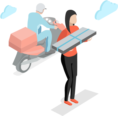 Decentralized Manned Deliveries - Chair (517x450), Png Download