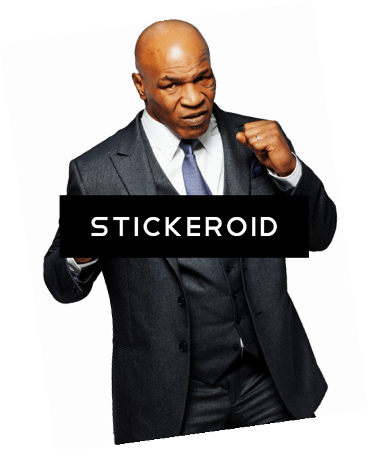 Mike Tyson Suit - Gentleman (533x654), Png Download