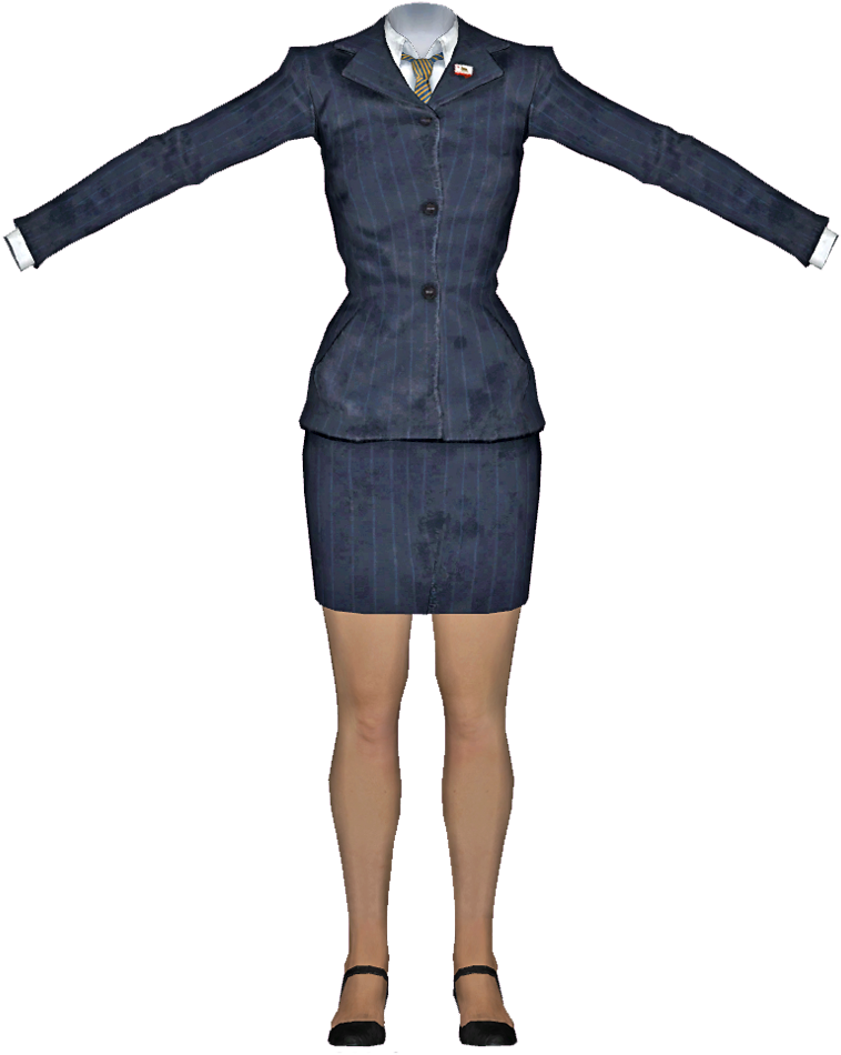 The Vault Fallout Wiki - Formal Wear (800x985), Png Download