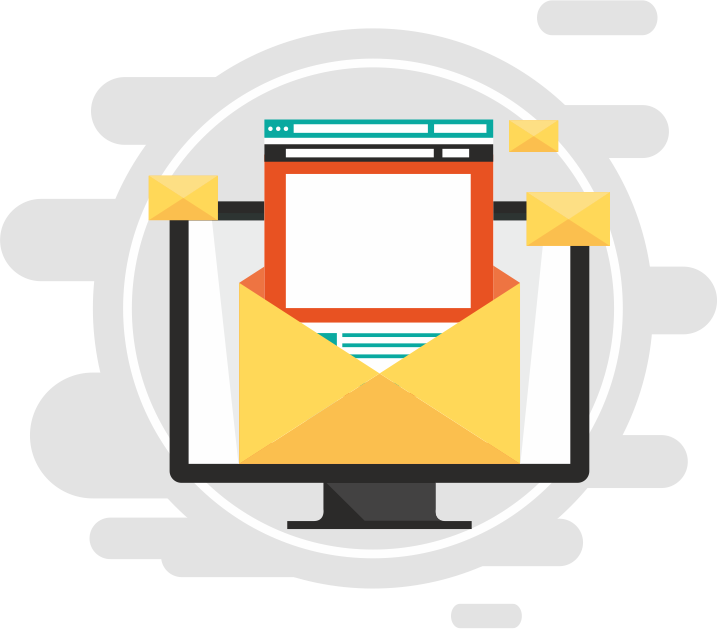Email Marketing - Digital Marketing (717x629), Png Download