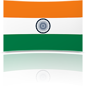 Online Stores Inc India Flag Decal (350x350), Png Download