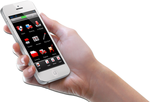 Sage 100 Mobile Warehouse Management Apps - Apple Iphone 5 - 16 Gb - White/silver - Unlocked (531x359), Png Download