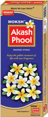 Moksh Agarbatti Akash Phool - Akash Phool Agarbatti (405x405), Png Download