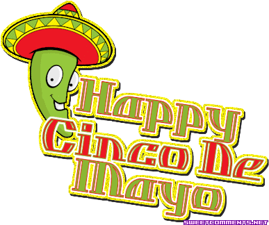 Animated Gif Transparent, Happy, De, Share Or Download - Happy Cinco De Mayo Comment Transparent (387x324), Png Download