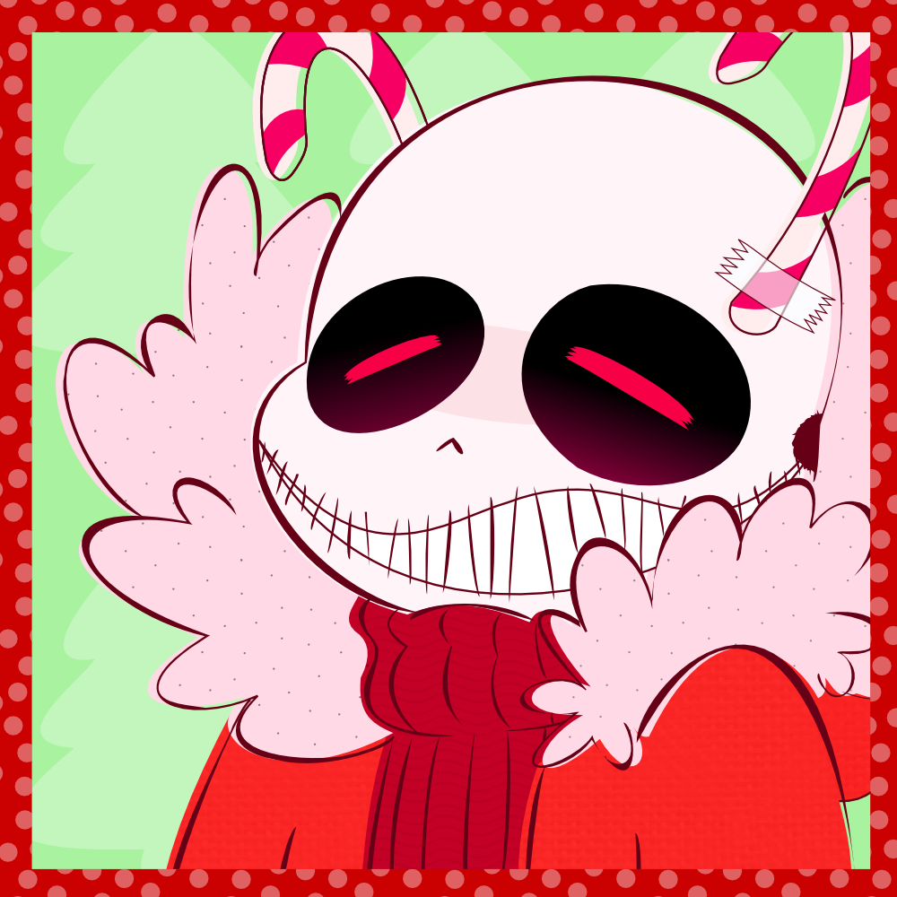 “a Happy Holi Dre For The Amazing @cursetale ” - Cartoon (1000x1000), Png Download