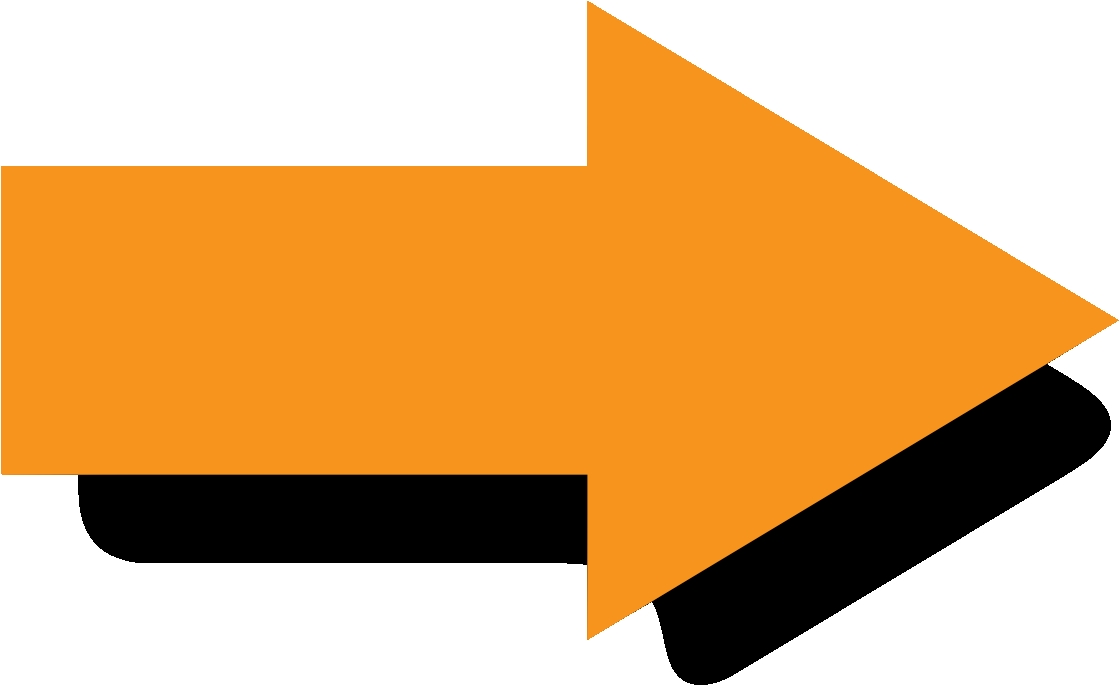 An - Icon Orange Arrow (2296x1068), Png Download