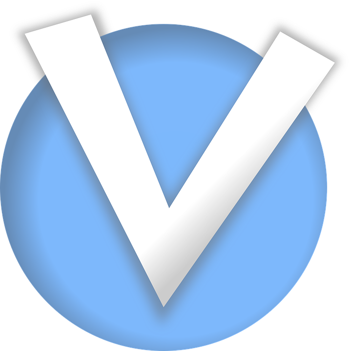 Blue Check Mark 11, Buy Clip Art - Transparant Het Is Oke (717x720), Png Download