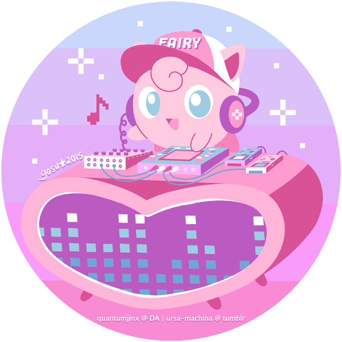 Fairt Quantumjinx Da L Ursa-machina @ Tumblr - Cute Jigglypuff (700x700), Png Download