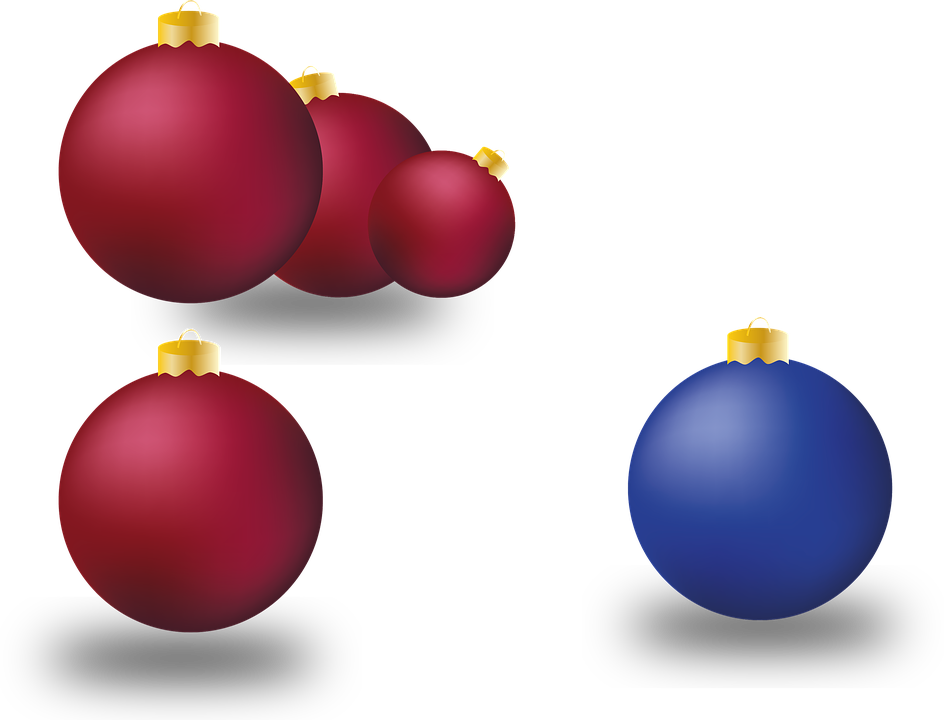 Bola De Navidad En Png (944x720), Png Download