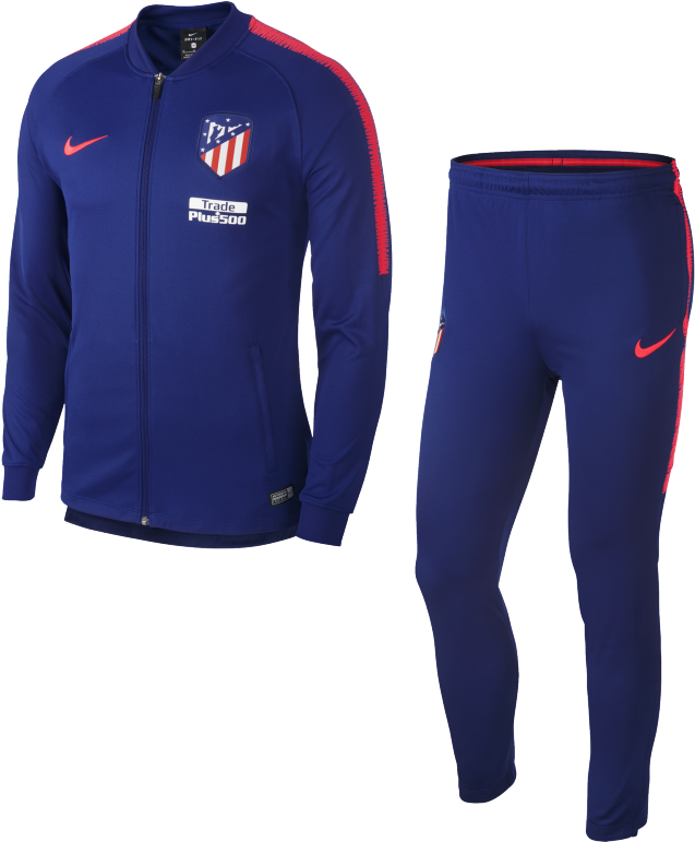 Soccer Jersey Ensemble Survêtement Atlético Madrid - 854626 440 Nike (770x770), Png Download