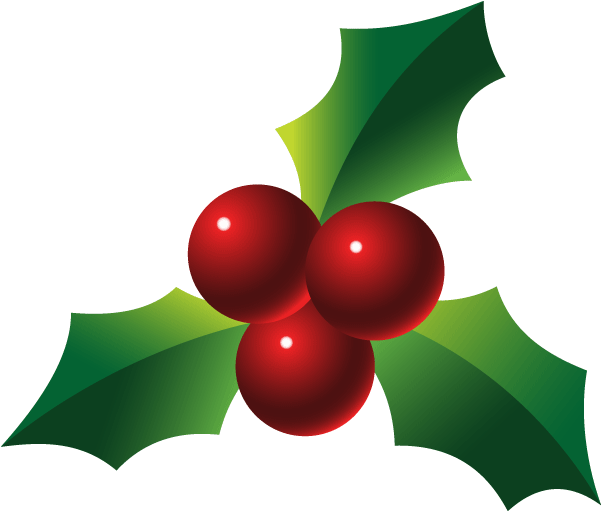 Holly Images Free Christmas Holly Download Free Clip - Holly Berries (600x600), Png Download
