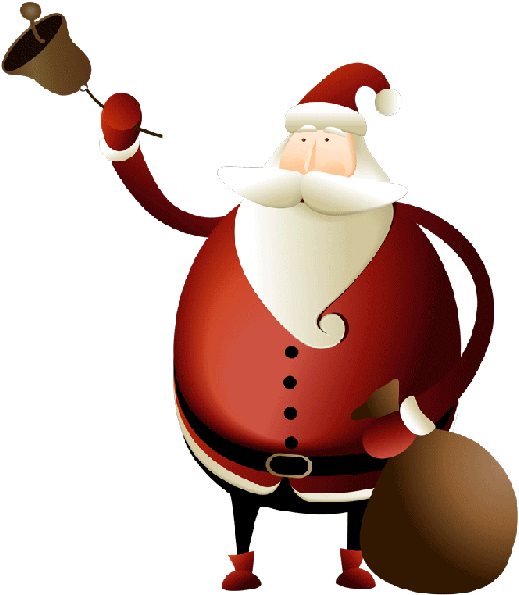Pere Noel - Animated Santa Gif Png (800x718), Png Download