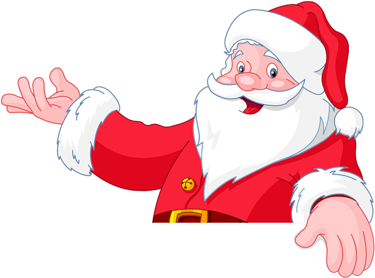 Дед Мороз Клипарт - Transparent Background Santa Clipart (800x800), Png Download