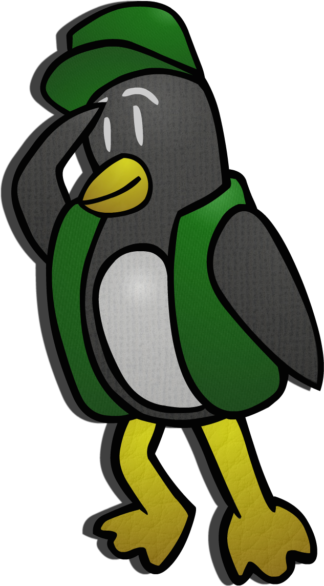 This Is Apten Forst, An Ordinary Penguin From Antarctica - Cartoon (633x1143), Png Download