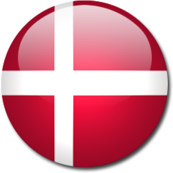 Danish Offline Cups - Denmark Flag Circle Png (634x634), Png Download