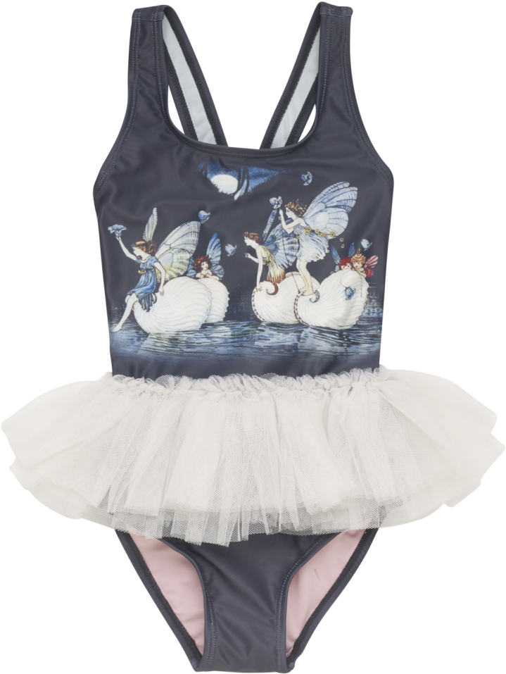 Swimsuit For Babies Lovely Rock Your Baby Night Sprite - Nautilus Fairies Throw Blanket (1024x1024), Png Download