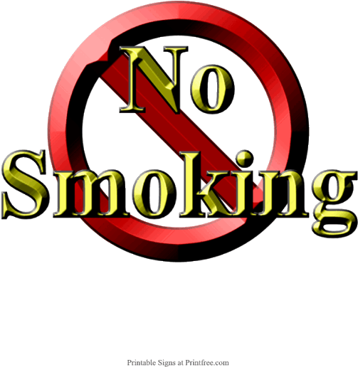 Don T Smoke Anymore (504x672), Png Download