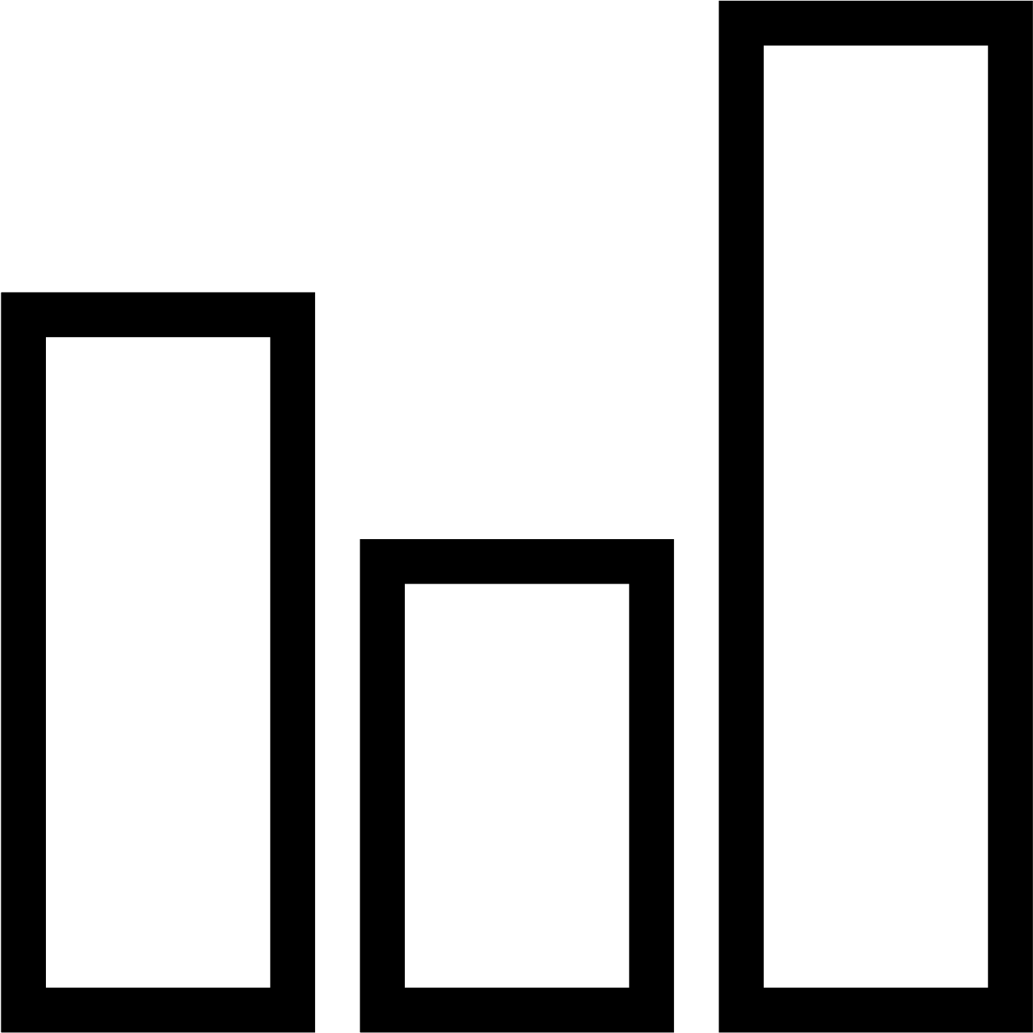 Bar Chart Icon - Bar Chart (1600x1600), Png Download