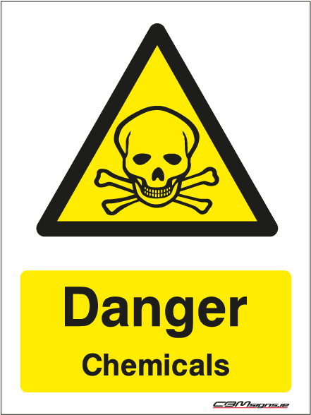Danger Chemical (600x600), Png Download